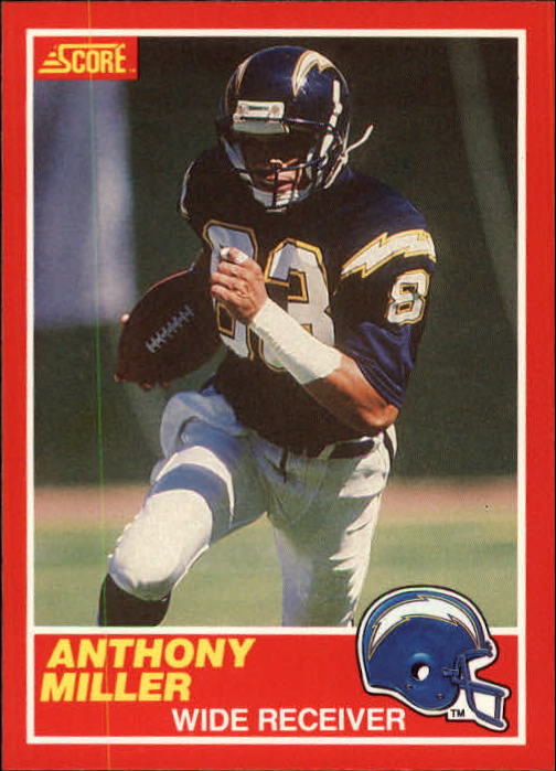 1989 Score #178 Anthony Miller RC