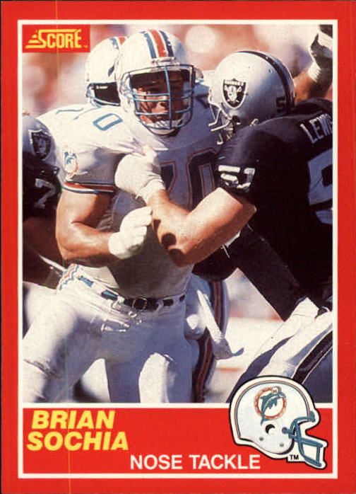 1989 Score #179 Brian Sochia
