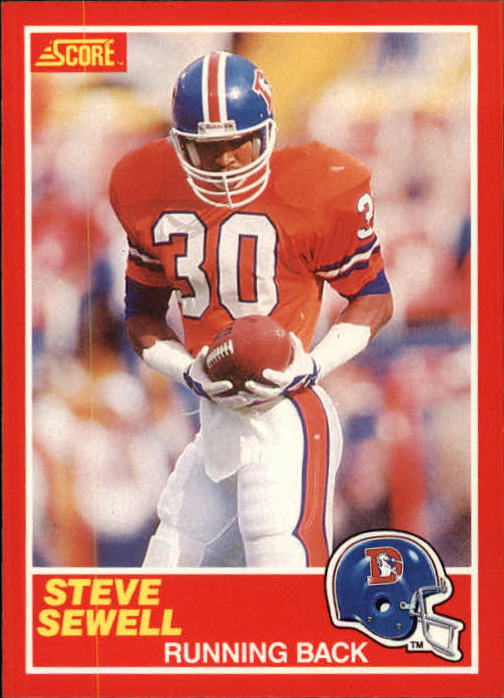 1989 Score #184 Steve Sewell RC