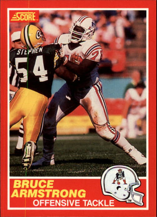 1989 Score #201 Bruce Armstrong RC