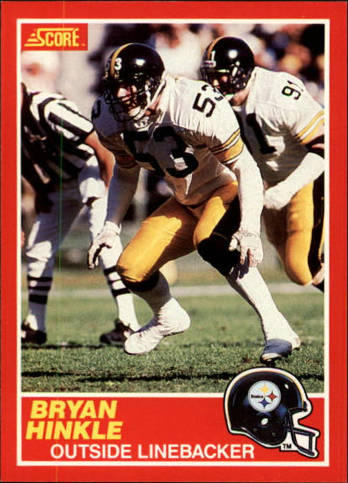 1989 Score #206 Bryan Hinkle RC