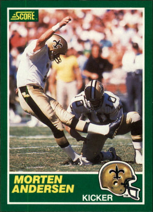 1989 Score #227 Morten Andersen