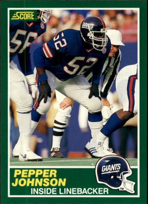 1989 Score #230 Pepper Johnson