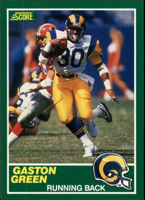 1989 Score #235 Gaston Green RC