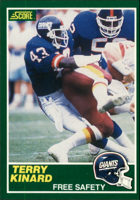 1989 Score #237 Terry Kinard