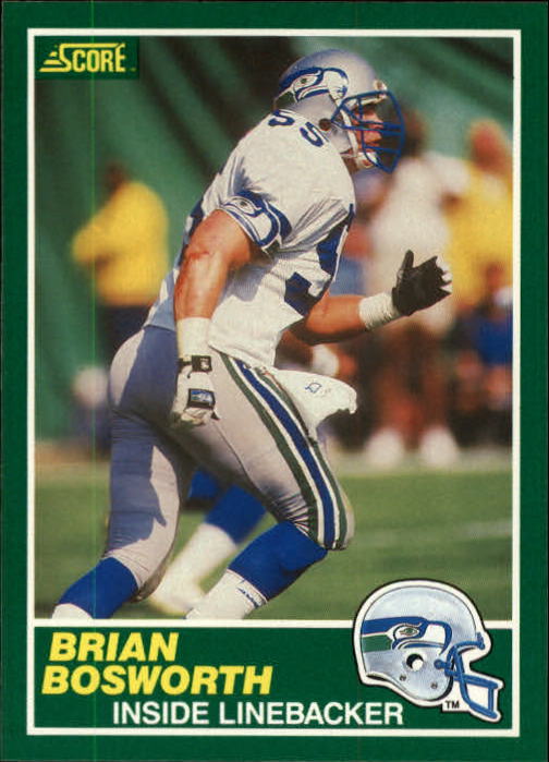 Brian Bosworth NFL Memorabilia, Brian Bosworth Collectibles, Verified  Signed Brian Bosworth Photos