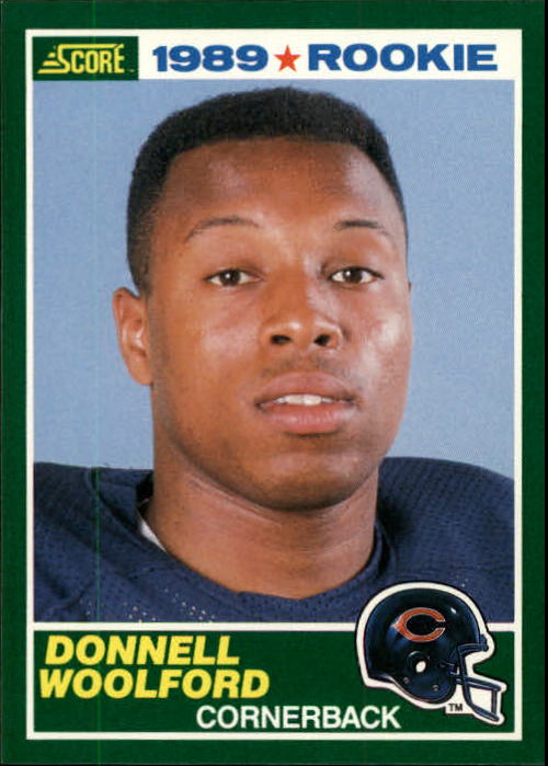 1989 Score #247 Donnell Woolford RC