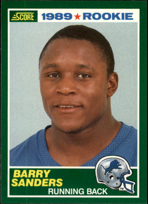 1989 Score #257 Barry Sanders RC