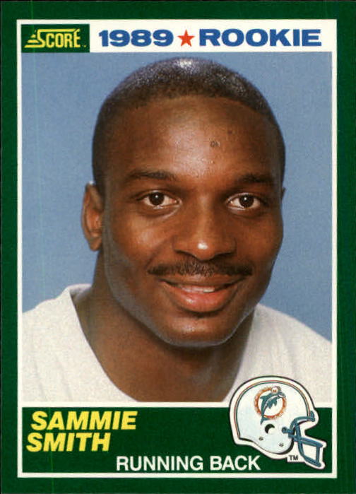 1989 Score #262 Sammie Smith RC