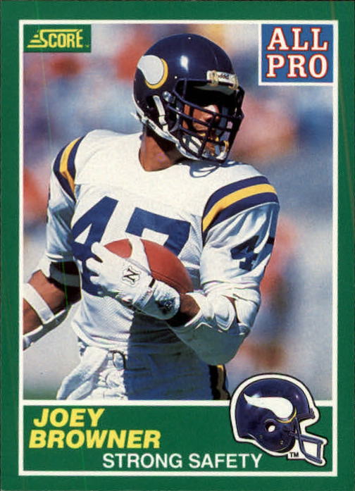 1989 Score #287 Joey Browner AP