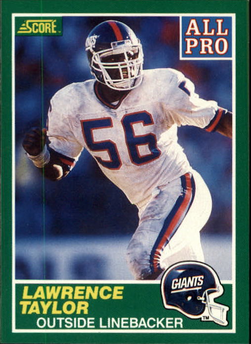 1989 Score #295 Lawrence Taylor AP