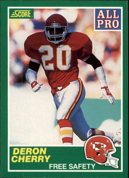 1989 Score #301 Deron Cherry AP