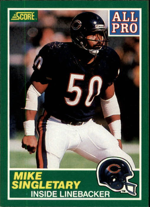 1989 Score #303 Mike Singletary AP