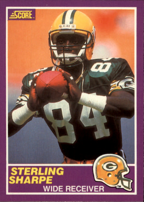 1989 Score Supplemental #333S Sterling Sharpe RC