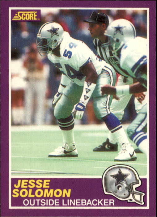 1989 Score Supplemental #383S Jesse Solomon