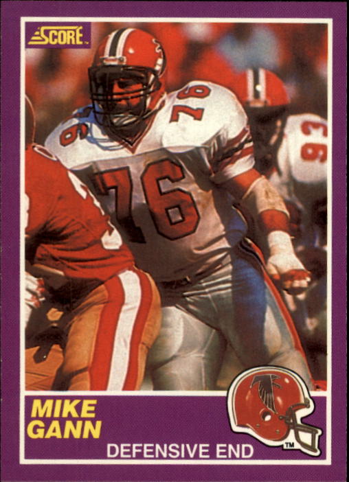 1989 Score Supplemental #395S Mike Gann