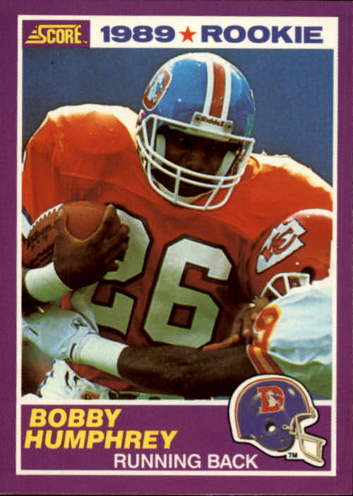 1989 Score Supplemental #421S Bobby Humphrey RC