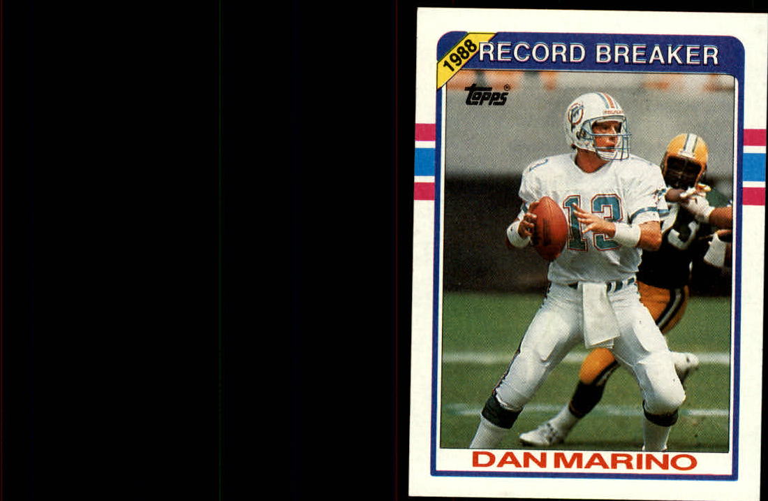1989 Topps #5 Dan Marino RB/Most Seasons 4000 or/More Yards Passing