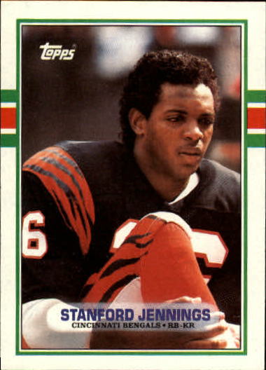 1989 Topps #38 Stanford Jennings