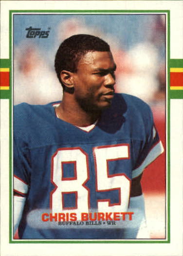 1989 Topps #54 Chris Burkett
