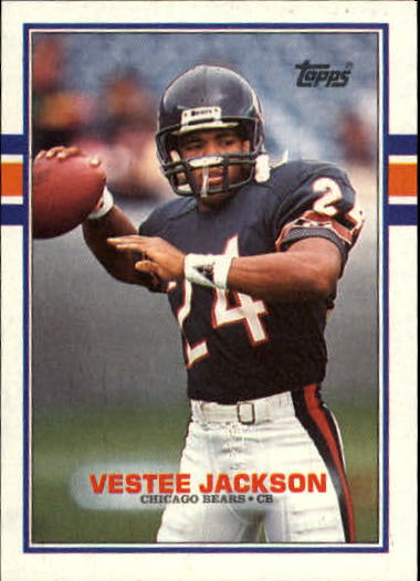 1989 Topps #72 Vestee Jackson RC