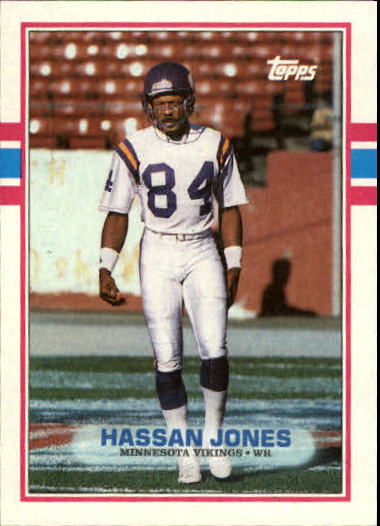 1989 Topps #78 Hassan Jones RC