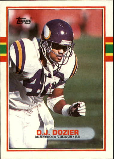 1989 Topps #88 D.J. Dozier