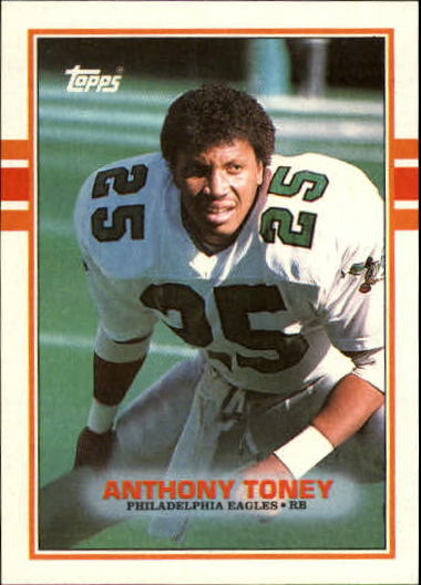 1989 Topps #116 Anthony Toney
