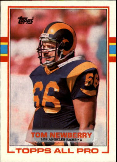 1989 Topps #123 Tom Newberry RC