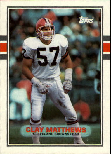1989 Topps #143 Clay Matthews