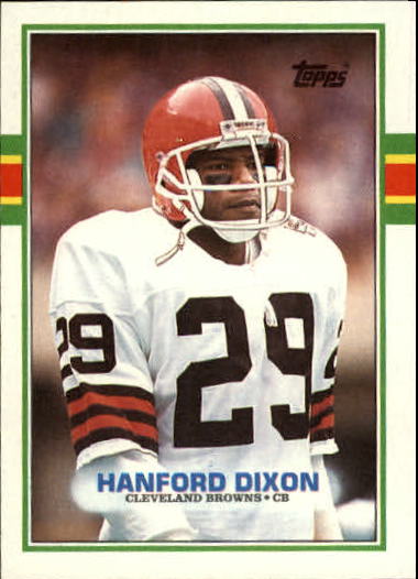 1989 Topps #145 Hanford Dixon