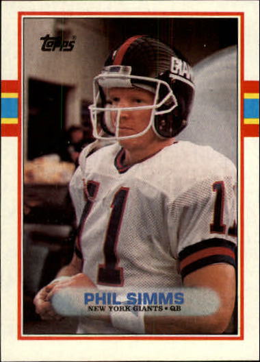 1989 Topps #172 Phil Simms