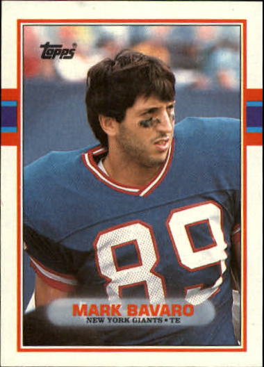 1989 Topps #175 Mark Bavaro