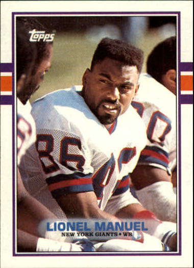 1989 Topps #177 Lionel Manuel