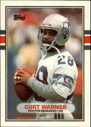 1989 Topps #186 Curt Warner