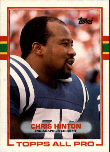 1989 Topps #207 Chris Hinton