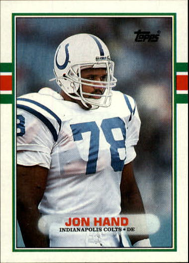 1989 Topps #210 Jon Hand