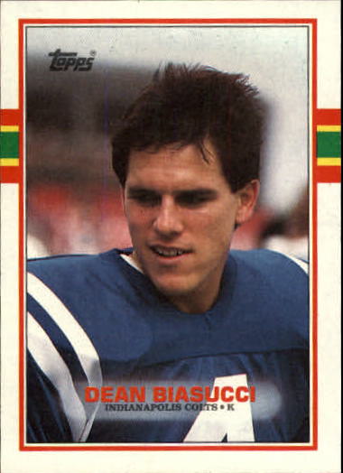 1989 Topps #212 Dean Biasucci