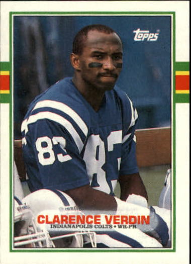 1989 Topps #215 Clarence Verdin RC