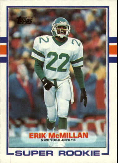 1989 Topps #223 Erik McMillan RC