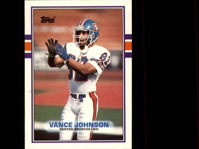 1989 Topps #245 Vance Johnson