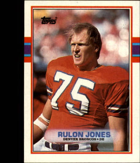 1989 Topps #248 Rulon Jones