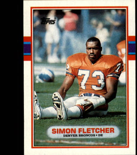 1989 Topps #249 Simon Fletcher RC