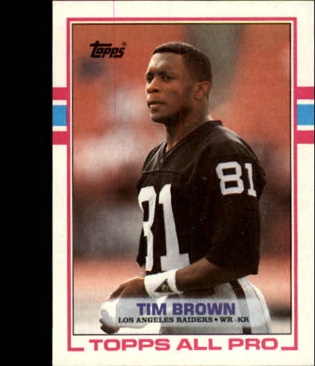 1989 Topps #265 Tim Brown RC