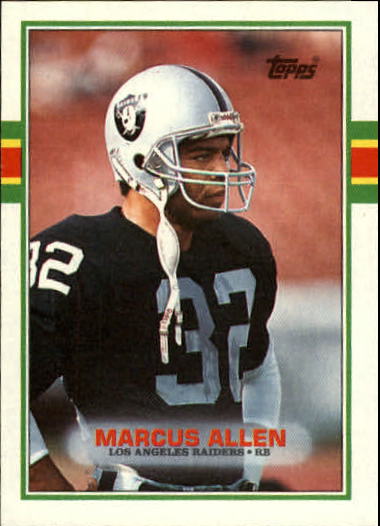 1989 Topps #267 Marcus Allen