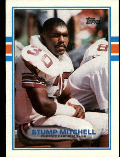1989 Topps #288 Stump Mitchell