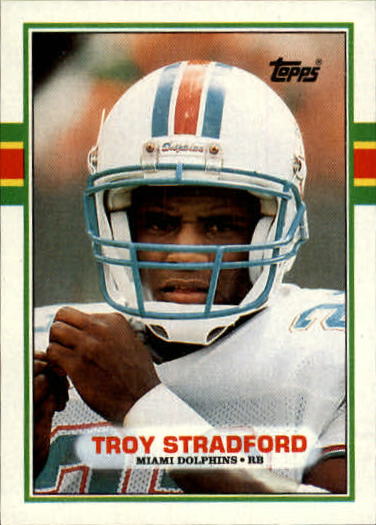 1989 Topps #292 Troy Stradford