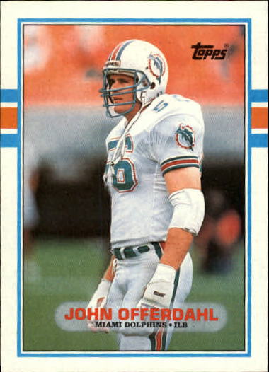 1989 Topps #295 John Offerdahl