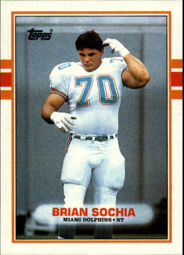 1989 Topps #300 Brian Sochia