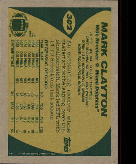 B2174- 1989 Topps Football Cards 251-396 +Inserts -You Pick- 15+ FREE US SHIP - Picture 95 of 311